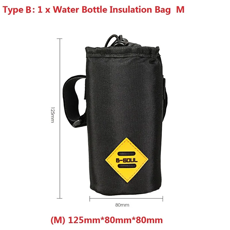Велосипедная треугольная сумка, велосипедная Рама, передняя Труба, сумка, водонепроницаемая, для велоспорта, Паньер, упаковка, сумка для велоспорта, аксессуары - Цвет: Type B M