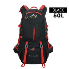 40L et 50L étanche femmes & hommes voyage à dos sur porte camp mochilas climb randonnée sac à dos bagpack sac à dos 2016