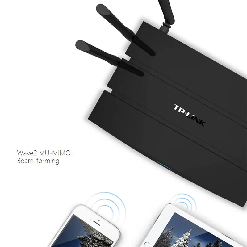 TP LINK TL WDR7500 Беспроводной маршрутизатор 2100 Мбит/с 11AC Dual Band 2 4G/5G Gigabit ретранслятор