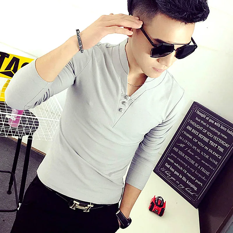 Shirt Men Dress Shirts Camisa Masculina Brand Clothes Slim Chemise Homme Mens Casual Full Cotton Promotion Spring Long Sleeve