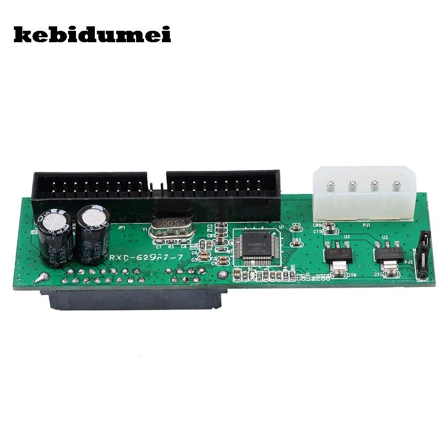 

kebidumei 22Pin Sata 2.5" 3.5" to IDE 3.5" 44pin HDD Hard Disk Driver Adapter Converter Adaptor ATA 100 133 HDD DVD CD 4P Molex