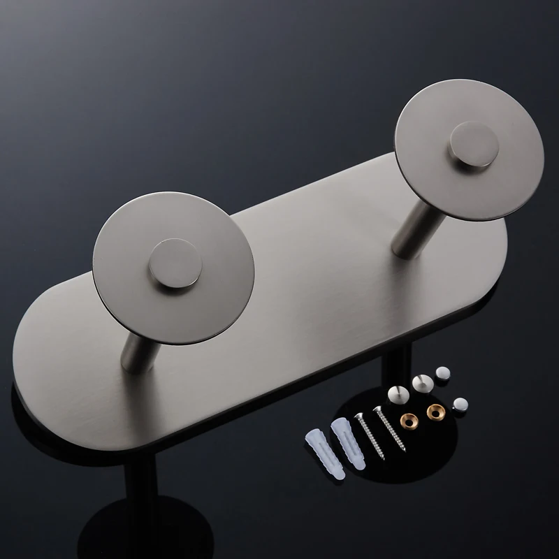 Toilet Paper Holder Creative Aluminum Brushed Double Bathroom Roll Paper Holder Decorative Paper Towel Holder Rack Wall Mounted Toilet Paper Holder Creative Aluminum Brushed Double Bathroom Roll Paper Holder Decorative Paper Towel Holder Rack Wall Mounted