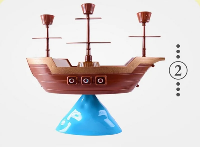 Пиратский корабль баланс игра маленький паззл с пингвином настольная игра родитель-ребенок Интерактивная игрушка семейные вечерние игры