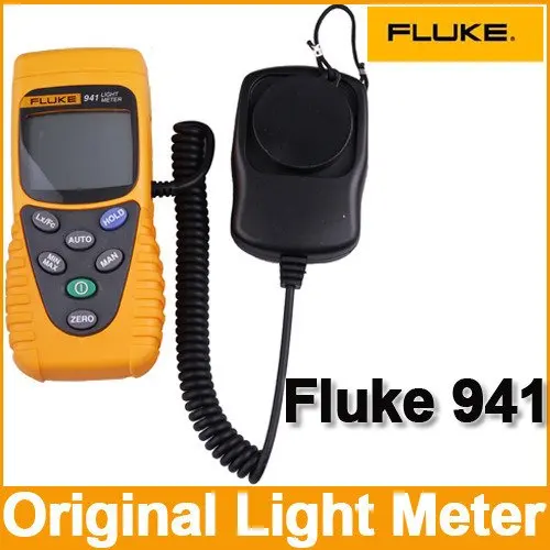 Fluke 941 Measuring Range Up to 20,000 Light Meter illuminance Meter & Detector