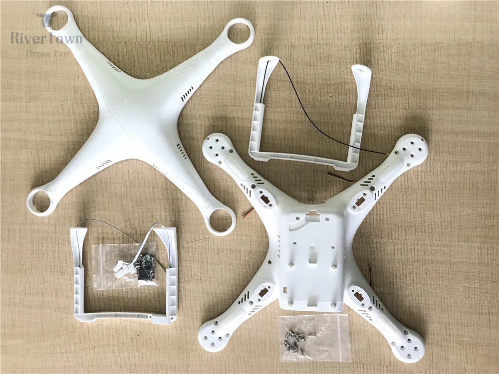 DJI Phantom 3 SE корпус Верхняя Нижняя оболочка шасси для Phontom Special Edition Запчасти для ремонта жилья