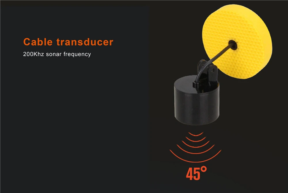 2 сонар датчиков 2-в-1 проводной и Беспроводной Сенсор Портативный Водонепроницаемый Рыбалка искатель FF718Li 328ft/100 м глубина эхолот lucky