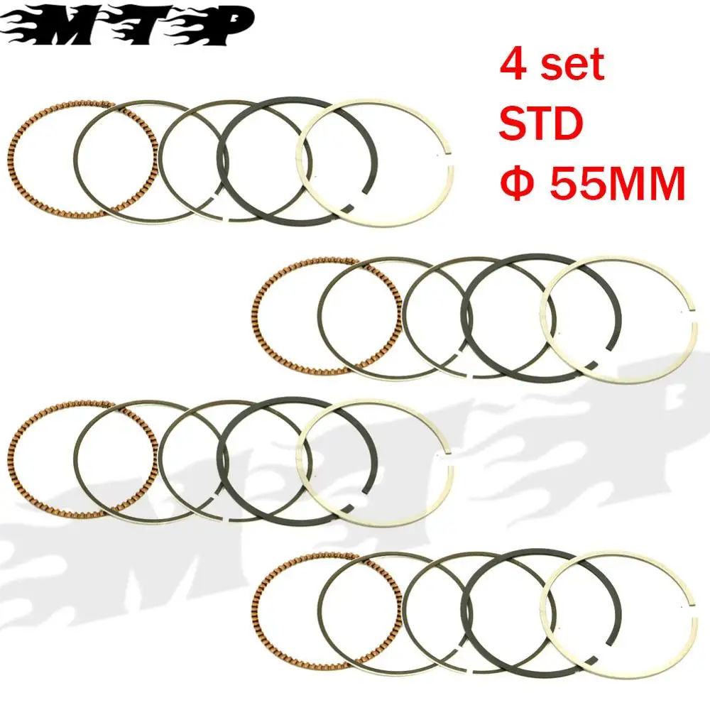 4 Sets Motorcycle Accessories Engine parts High Quality STD BORE Size