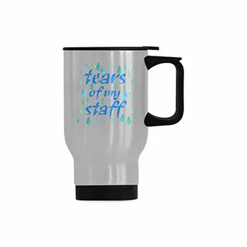 

Tears Of My Staff Stainless Steel Commuter & Travel Mug Funny Gift For Boss Perfect Birthday Gift For Woman Cute Christmas Pres
