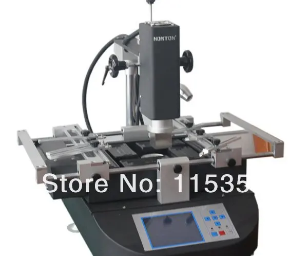 New HT-R490 BGA Station HT 490 220V Laptop Repair Machine With 3 Temperature Controller built in PLC system 7inch touch screen |