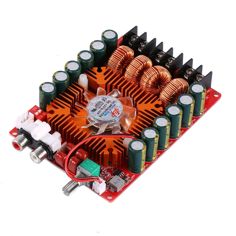 

BTL220W Audio Amplifiers Board TDA7498E 160W+160W 2 Channel Digital Audio High Power Amplifier Board Module DC 15 36V