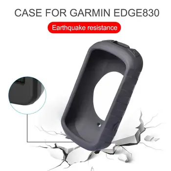 

Silicone Case For Garmin Edge 830 Black Tear & Slip Resistance Flexible Protective Cover For Garmin Edge 830 GPS Bike Navigation