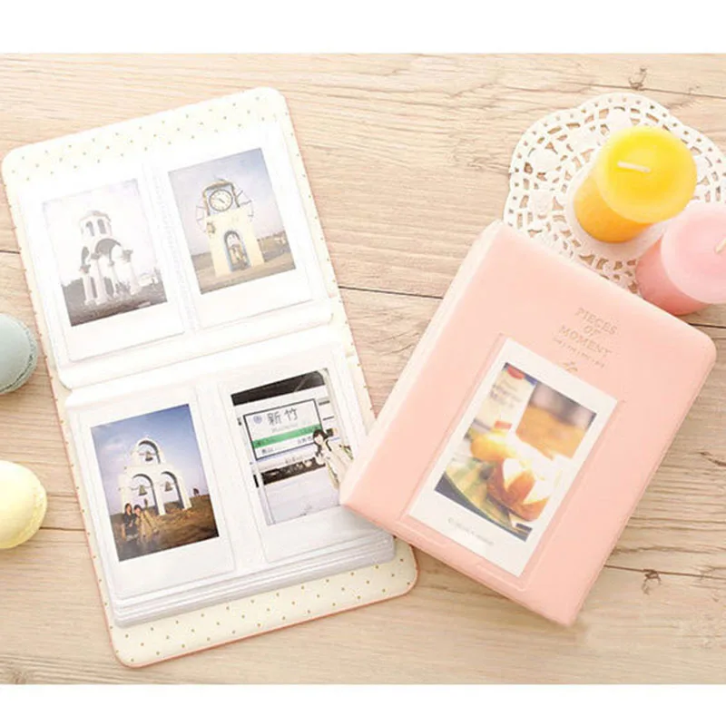 64 кармана для Fujifilm Instax Mini Films 11 9 8 7s 70 25 50s 90 визитница фотоальбом|Плёночные и
