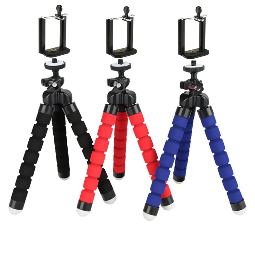 

Flexible Tripod to Camera Tripod Head Tablet Mobile Phone Holder for Redmi Note 5 5A 4 4X 4A 5 Plus 7 6 6ATripe Para Tripod