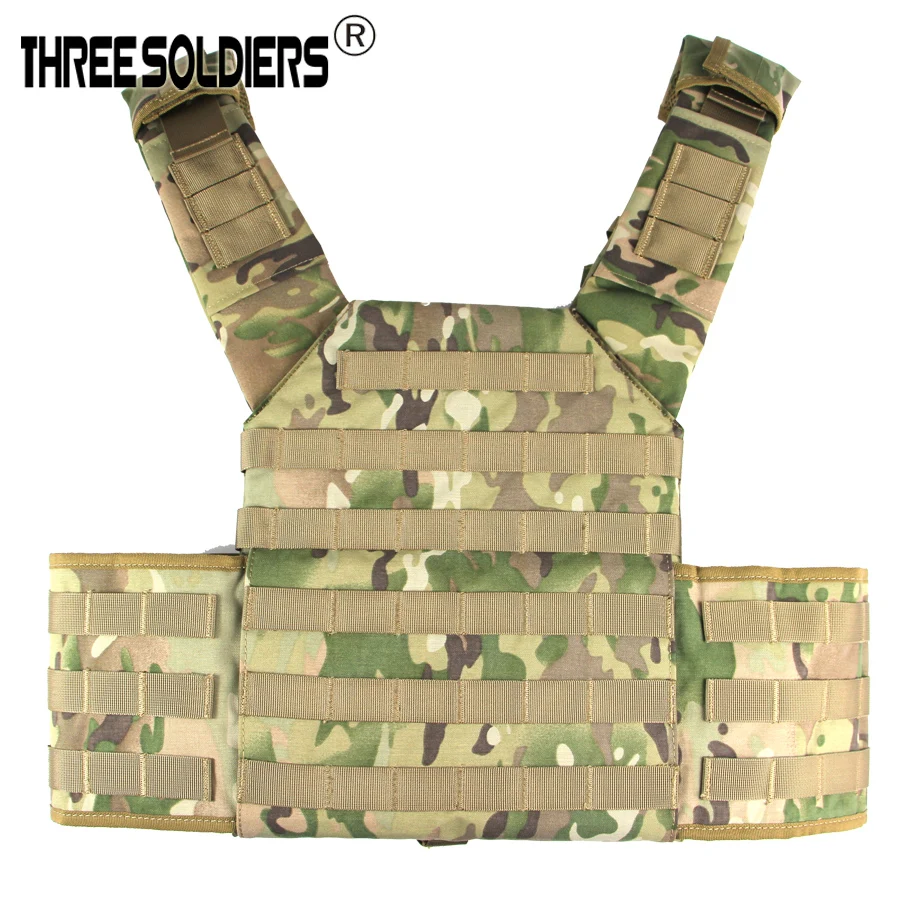 Открытый JPC Улучшенный тактический Molle жилет защитная пластина Перевозчик