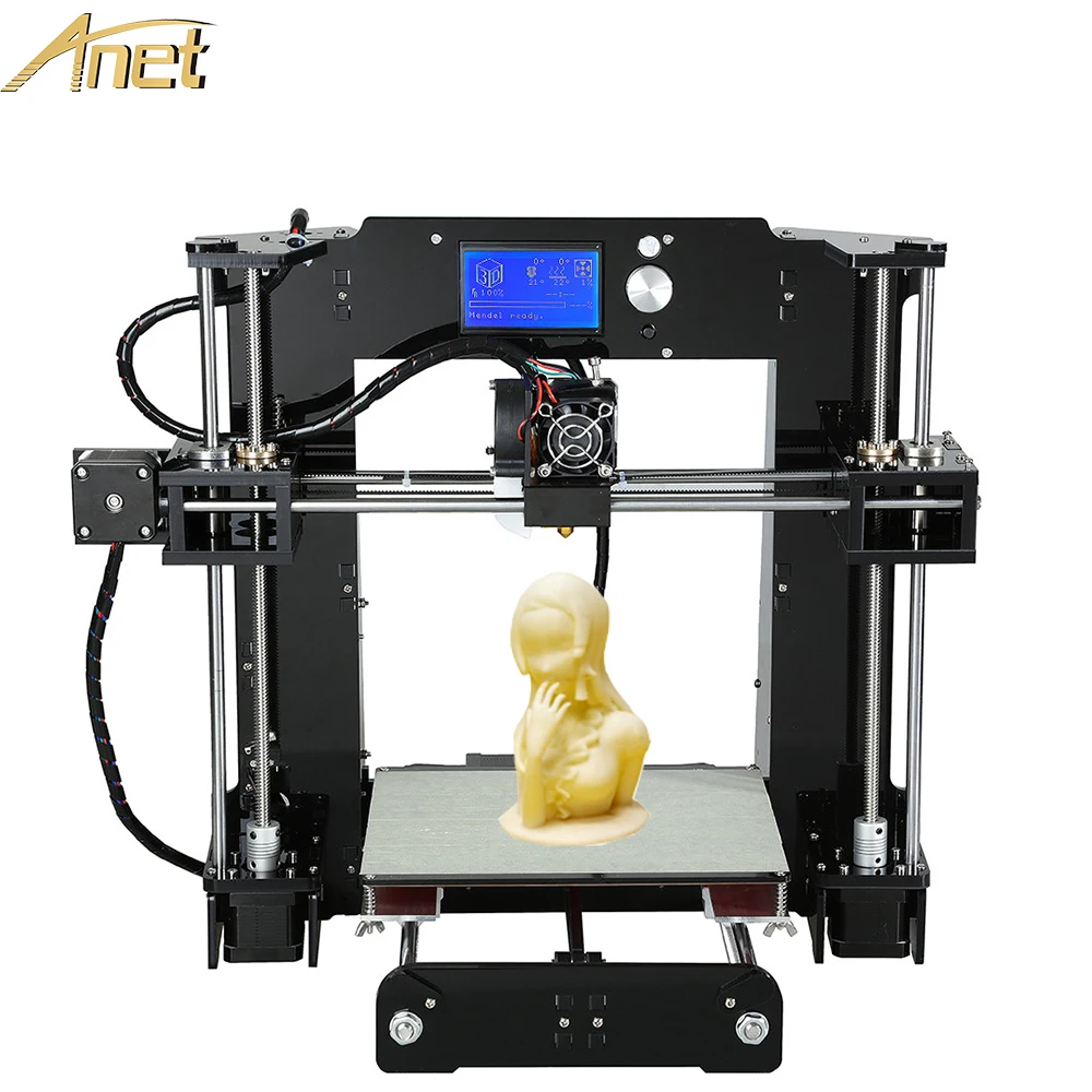 

AnetA6 impresora 3d High Quality Large Printing Size Upgrated Reprap Prusa i3 A8 3D Printer Kit DIY+Free PLA/ABS Filament SDCard