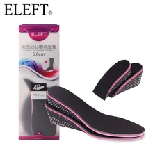 ELEFT Hauteur augmenter la mémoire mousse réglable ascenseur chaussures coussin semelles pied pad ascenseur 3 5 cm up pour femmes hommes chaussures 1 paire