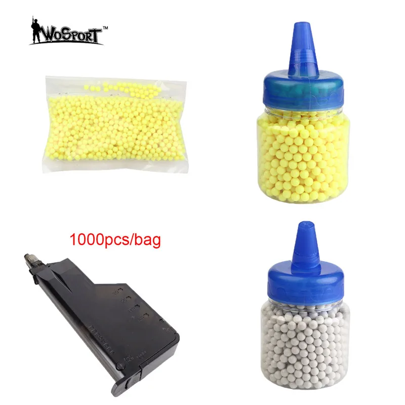 1000pcs/lot Airsoft Pellets BB Gun Strikeball BBs Quick Speedloader