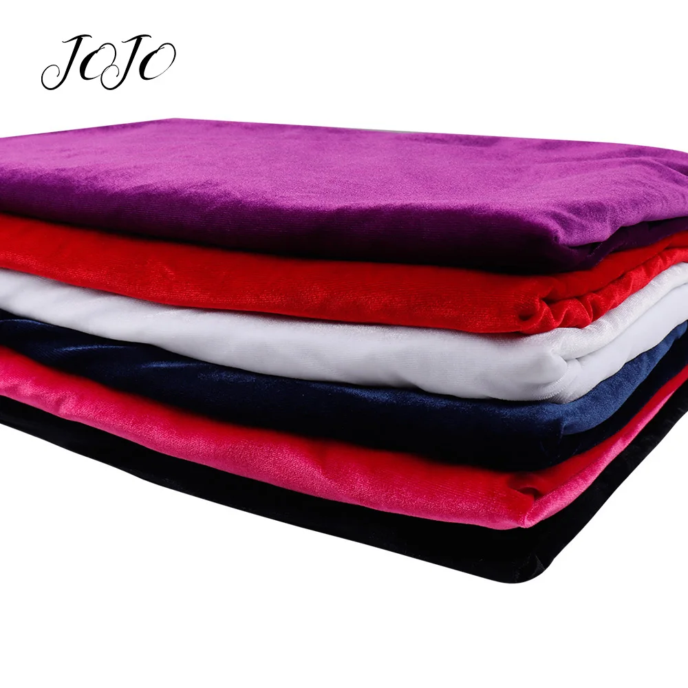 JOJO BOWS 45*150cm Velvet Fabric Soft Solid Color Sheet Home Textile
Sewing Material For Needlework DIY Handmade Crafts Supplies