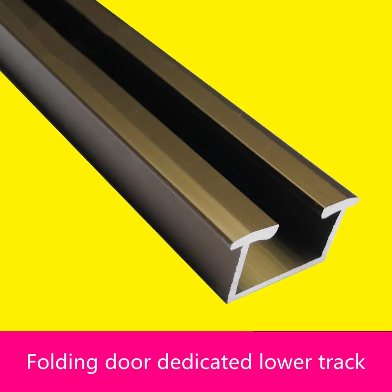 Us 3 76 18 Off The Figure Metal Folding Door Move The Door To The Ground Under The Rail Track Or Door Notching In Slides From Home Improvement On