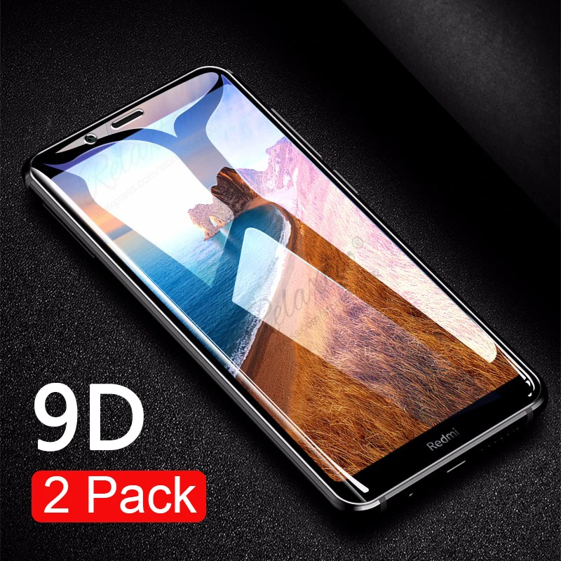 Стекло для Redmi 7A 9D с полным покрытием 2 шт. закаленное стекло Xiaomi 7 a 7a защитная