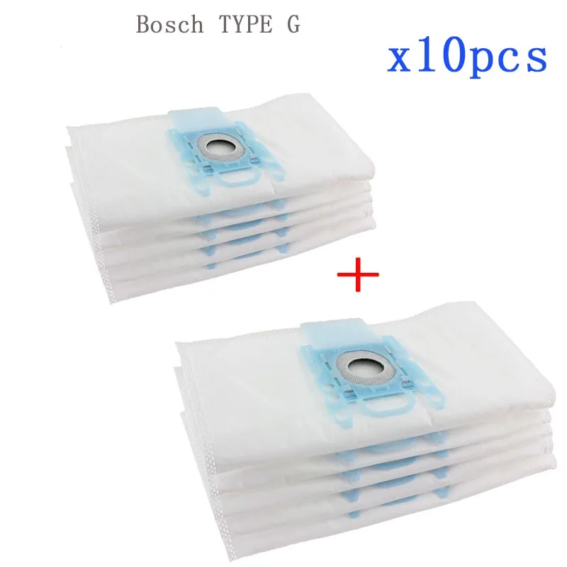 10Pcs/Lots Vacuum Cleaner Type G Cloth Dust Bags Typ fit For Bosch &amp SIEMENS BSGL3126GB BSG6 BSG7 GL30 ProEnergy Hoover bag | Бытовая