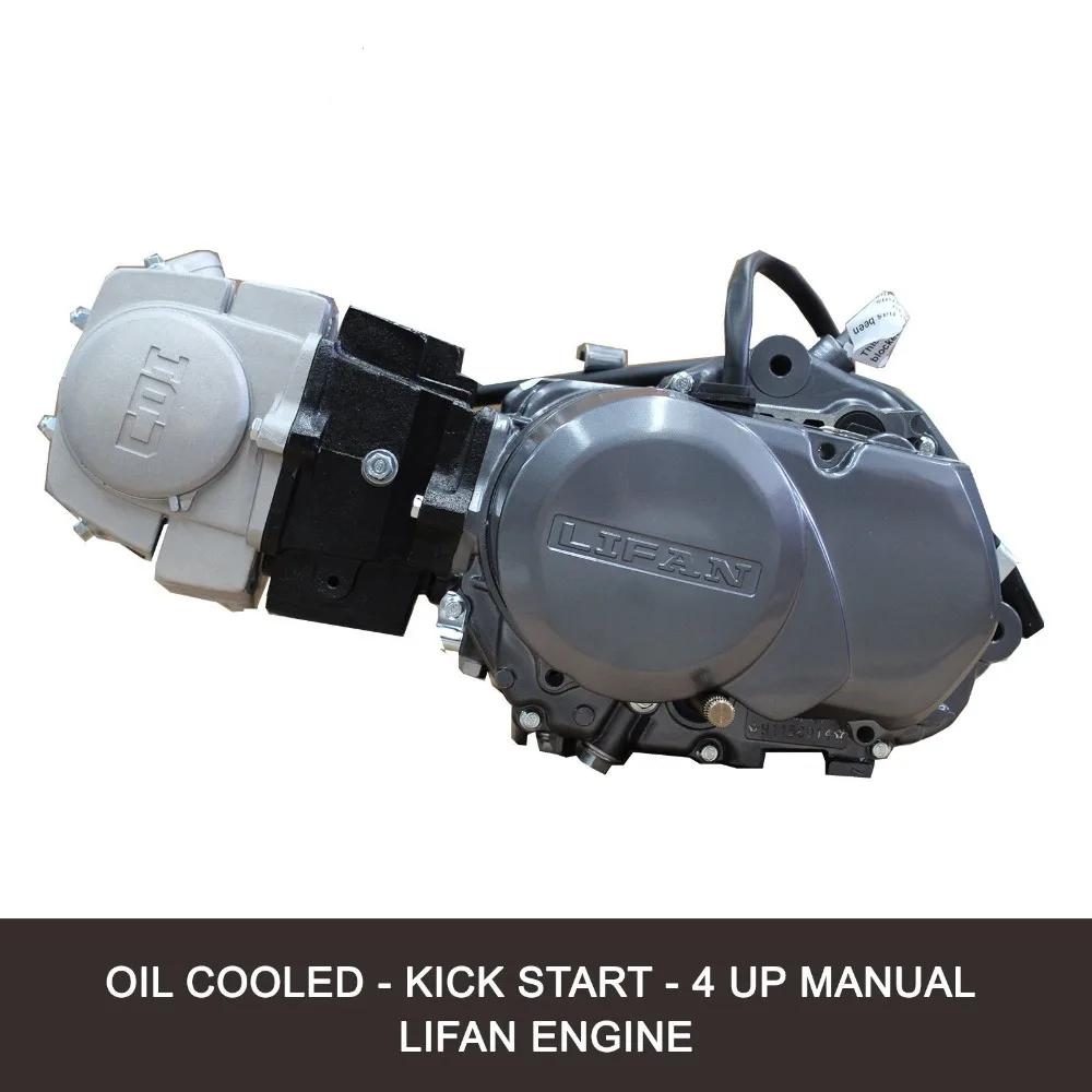 

LIFAN 140CC 4 STROKE ENGINE MOTOR MANUAL CLUTCH 4 THUMPSTER ATOMIK DIRT PIT TRAIL BIKE
