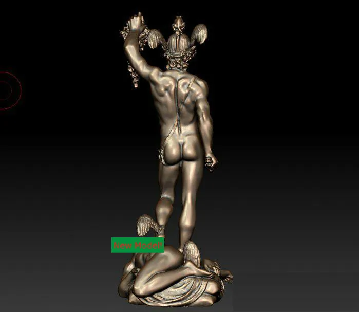 Новая модель 3D для ЧПУ или принтеров в формате STL Perseus of македоon|3d model for cnc|for cncmodel 3d |