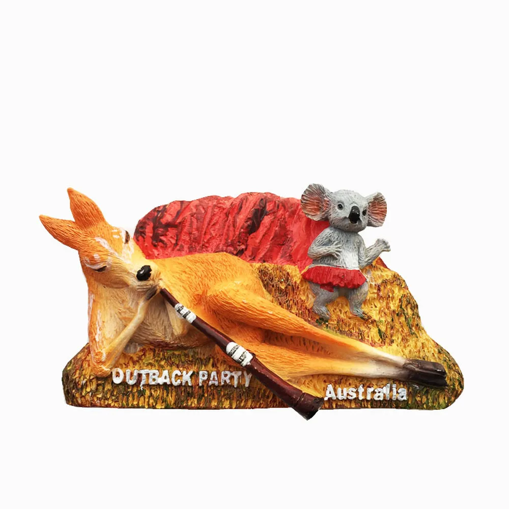 BABELEMI Австралийский дорожный магнит на холодильник Ayers Rock Kangaroo Koala сувенирные