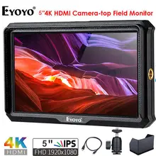 Eyoyo A5 5 дюймов Utra тонкий ips Full HD 1920x1080 4K HDMI накамерный видео полевой монитор для Canon Nikon sony DSLR камера видео