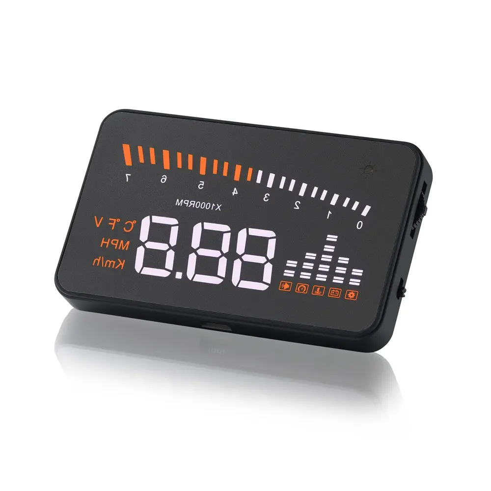 

Original X5 HUD Head Up Display Car HUD Head Up Display Car Styling Speed Alarm OBD II Head-up Display OBD2 Interface Promotion