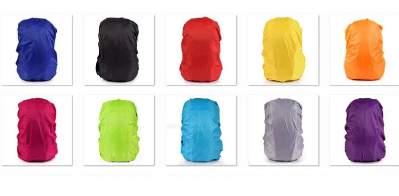 Housse De Pluie Sac à Dos SULIUDAJI - Imperméable, Bandes Réfléchissantes, 30L-40L