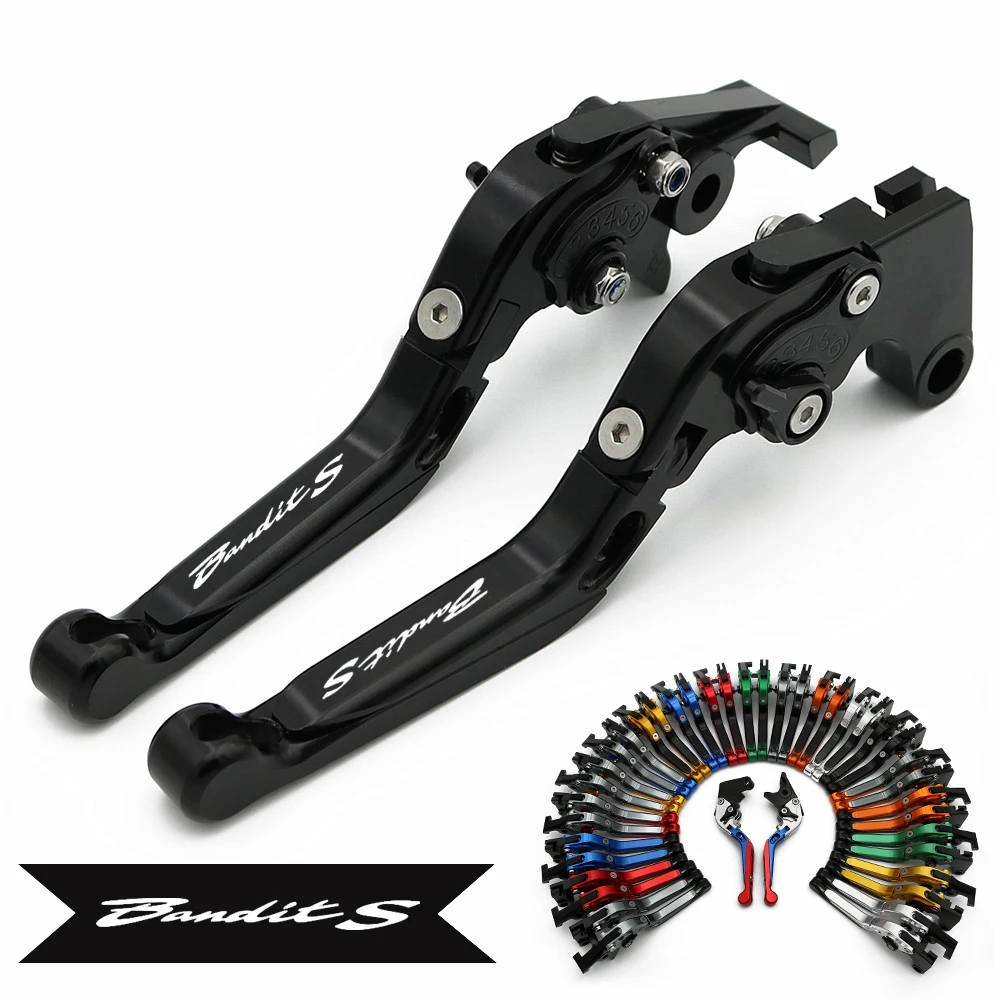 Adjustable Folding Extendable Motorcycle Brake Clutch Levers For SUZUKI