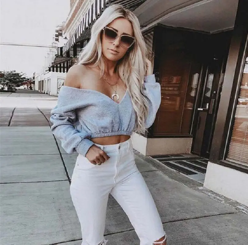 

High Quality 5 Color S-XL Plain T Shirt Women Elastic Basic T-shirts Female Casual Tops Long Sleeve T-shirt Women