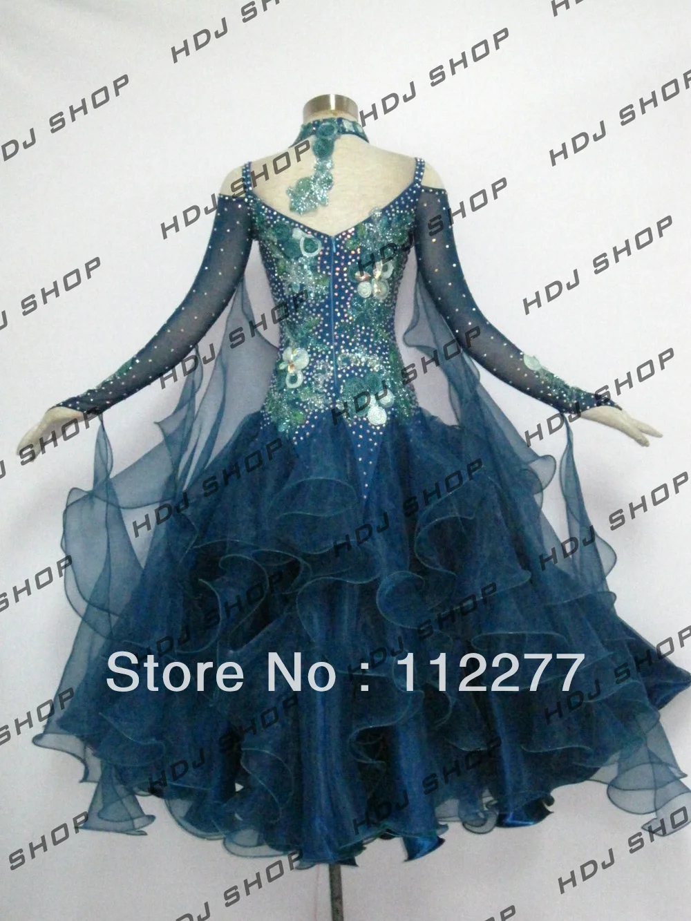 Современное танцевальное платье HM8616
