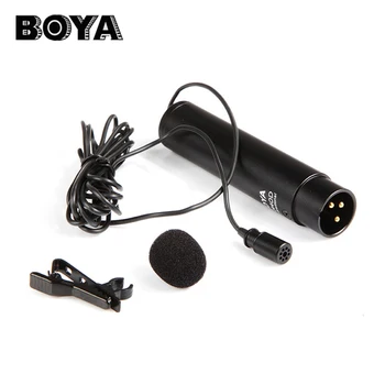 

BOYA BY-M40D Omni-directional Lavalier interview Microphone Mic for meeting studio camera dslr Camcorder Audio Recorders