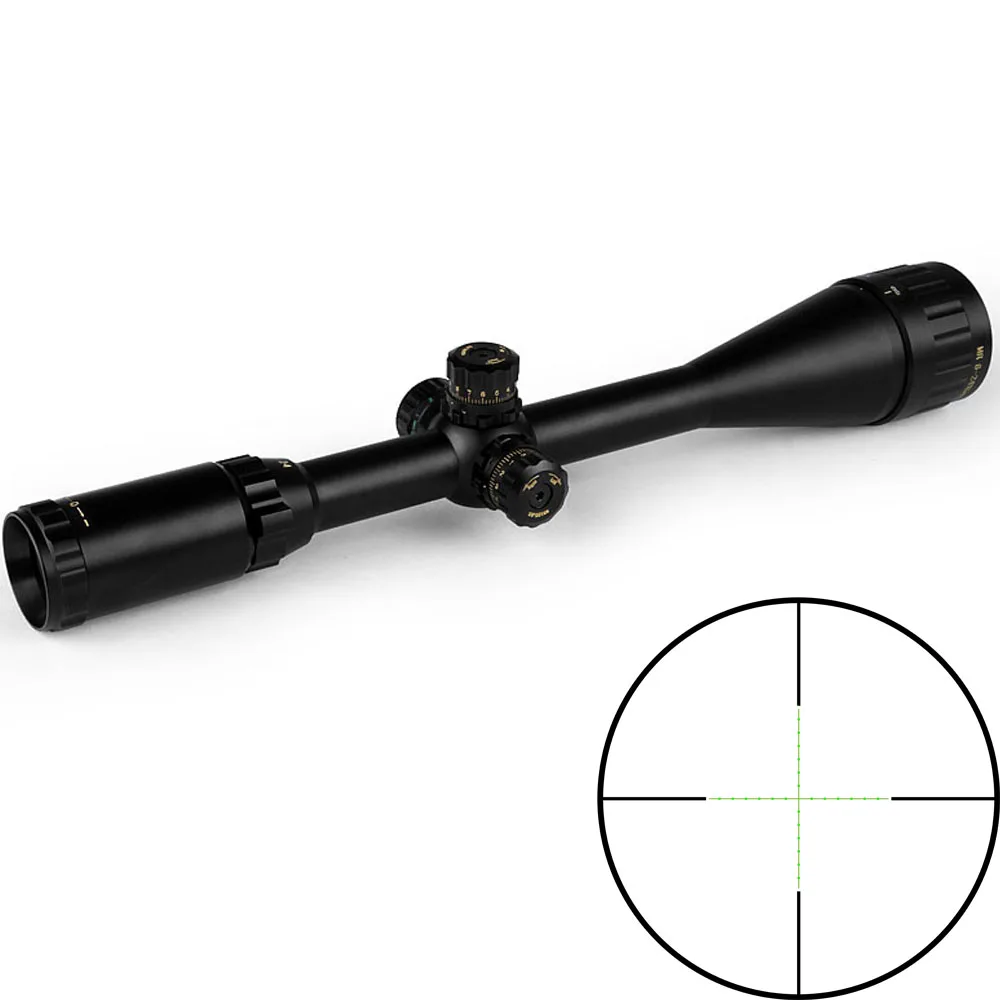 Регулируемый Охотничий Тактический прицел MARCOOL 6 24X50 с зеленой и красной точкой