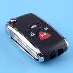 CITALL 4 кнопки изменения Флип Складные Entry Smart Key чехла замена крышки для Toyota Camry Avalon Corolla Yaris