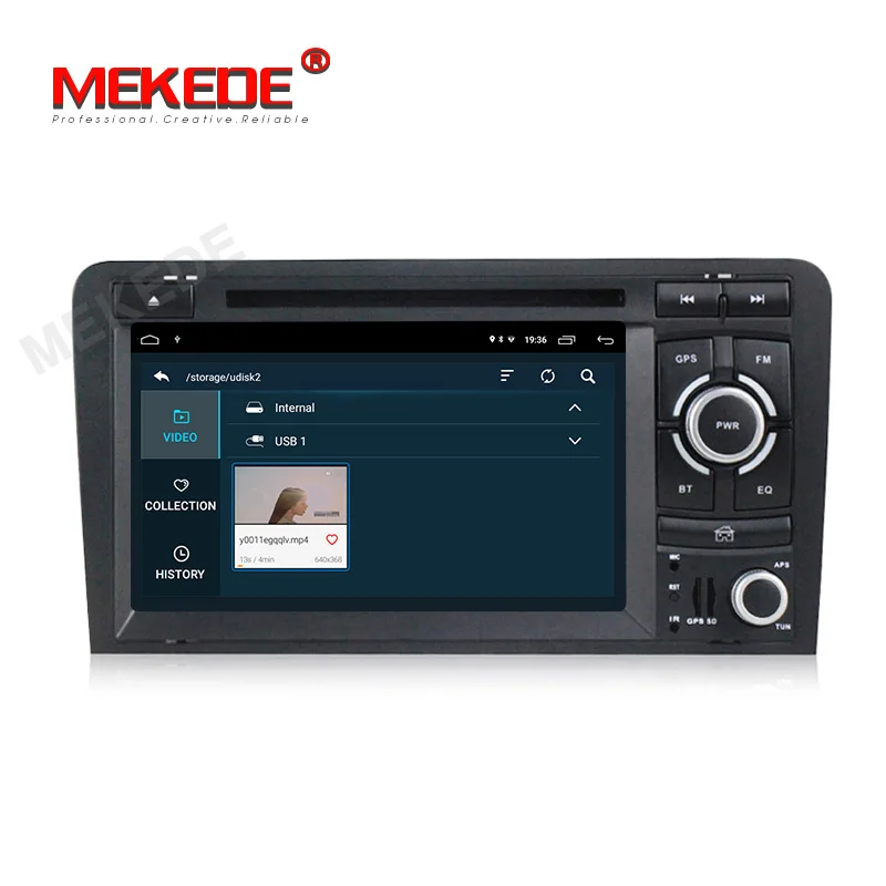 Clearance MEKEDE Android 9.1 Car GPS navigation DVD player For Audi A3 S3 2003-2012 RS3 auto Radio  WIFI BT multimedia 2G RAM 32G ROM 1