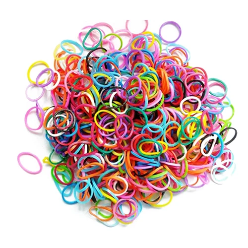 100 Pcs Mixed Color Rubber Bands Girls font b Pet b font Dog DIY Hair Grooming