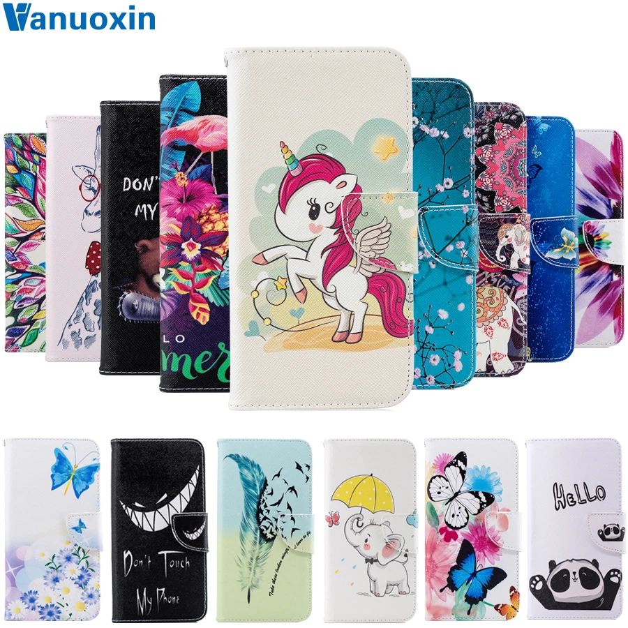 Кожаный чехол для Fundas Samsung galaxy A50 A30 A20 A10 A40 A70 чехол-кошелек с откидной крышкой и