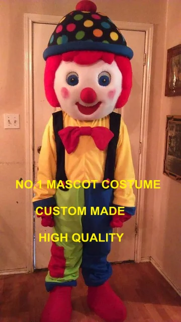 

New Arrival Custom Clown Mascot Costume Adult Xmas Clown Theme Anime Cosply Costumes Carnival Mascotte Fancy Dress Kits 1772