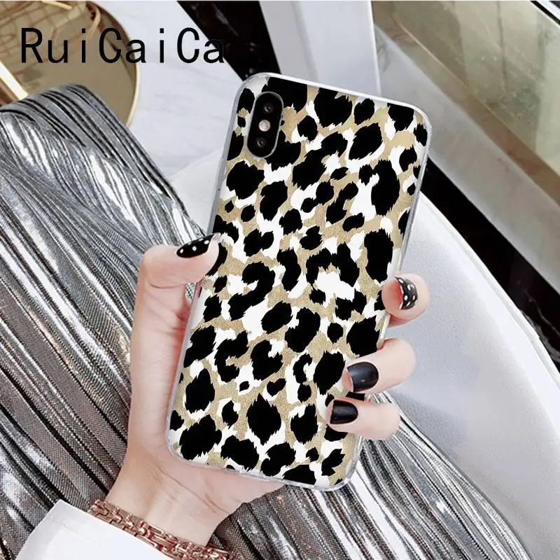 Leopard newly popular pink art aesthetic pattern
