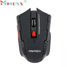 Ecosin2 2 4Ghz Mini portable Wireless Optical Gaming Mouse For PC Laptop Black Wireless Mouse gaming