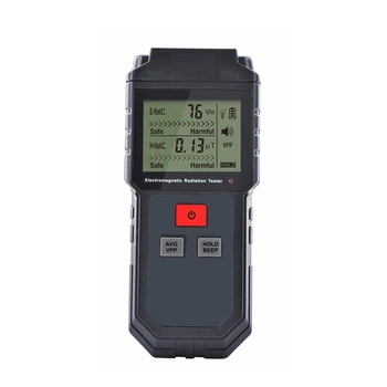 

Electromagnetic Field Radiation Tester Handheld Digital Dosimeter LCD EMF Meter TV Computer Phone Radiation Data Monitor Alarm