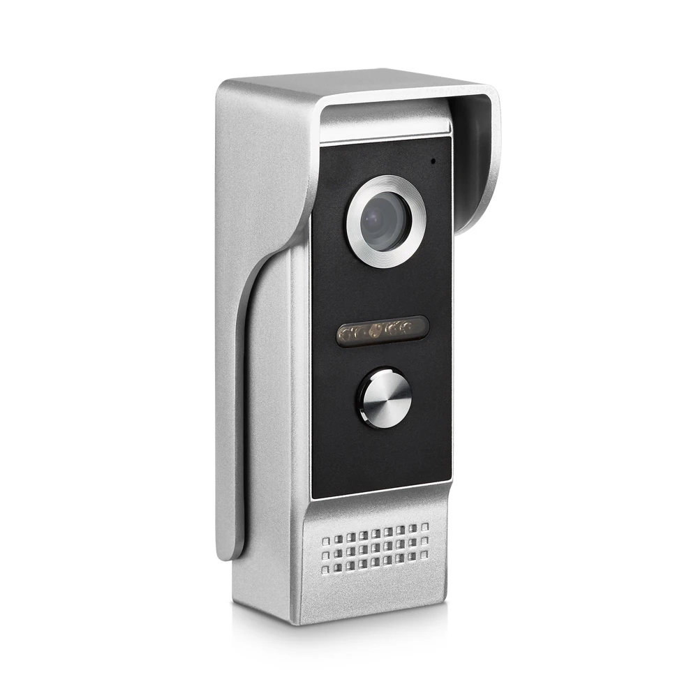 Door Phone Intercom Outdoor Call Panel Unit for Apartment Home Security Video Door Phone doorbell System IR Night Vision