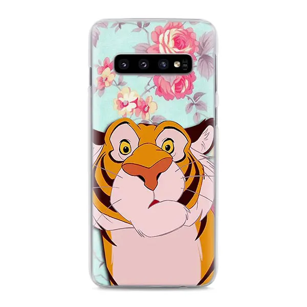 Король Лев Hakuna Matata чехол для телефона s для samsung Galaxy S10e S10 S8 S9 Plus M10 M20 M30 A50 S6 S7 Edge жесткий чехол - Цвет: 01