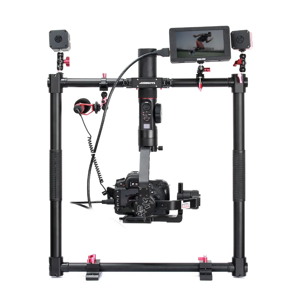 С двумя рукоятками для Feiyu AK2000 AK4000 Zhiyun Crane Plus/кран 2 DJI Ronin S AFI Moza air 2 ручной карданный подвес портативные аксессуары