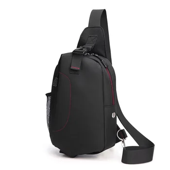 

022719 new hot men casual chest bag male leisure messenger bag