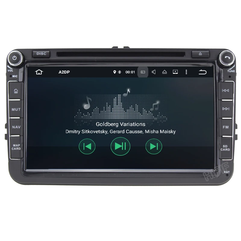 Best Android 9.0 Auto Radio Car DVD Player for Volkswagen VW GOLF PASSAT B6 JETTA POLO CC TIGUAN OCTAVIA T5 Gps Navigation Multimedia 5