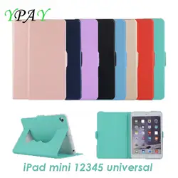 YPAY чехол для iPad mini 1 2 3 4 5 Универсальный кожаный PU смарт-чехол Пробуждение сна Анти-пыль для apple iPad mini 5 Чехол